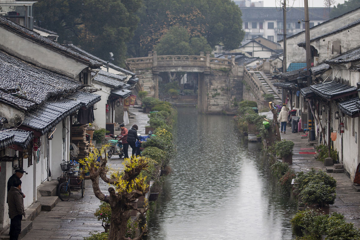 湖塘古镇图片