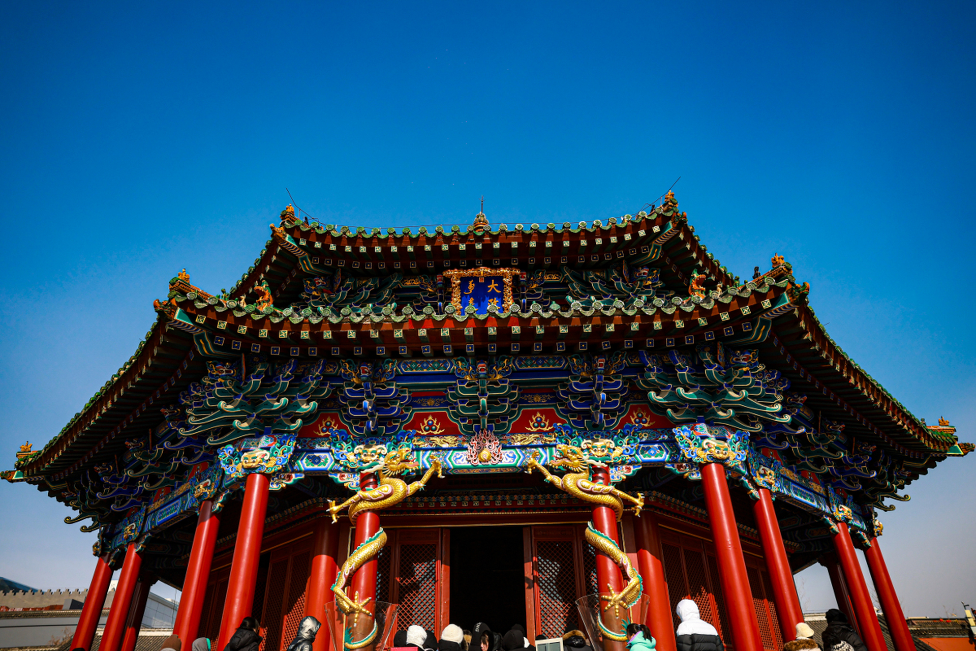 沈阳故宫盖章点打卡攻略,包括凤凰楼,太庙和大政殿等不容错过的盖章点