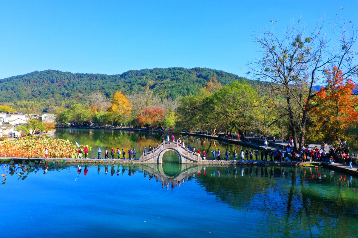 4,安庆市天柱山  5,六安市天堂寨旅游区  6,宣城市绩溪龙川景区  7