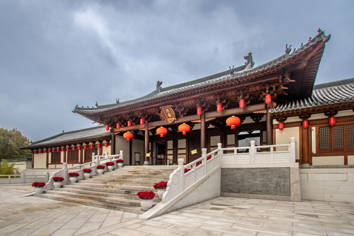 陕西·西安  青龙寺,古都西安的一处静谧禅林,以深厚的佛教文化和