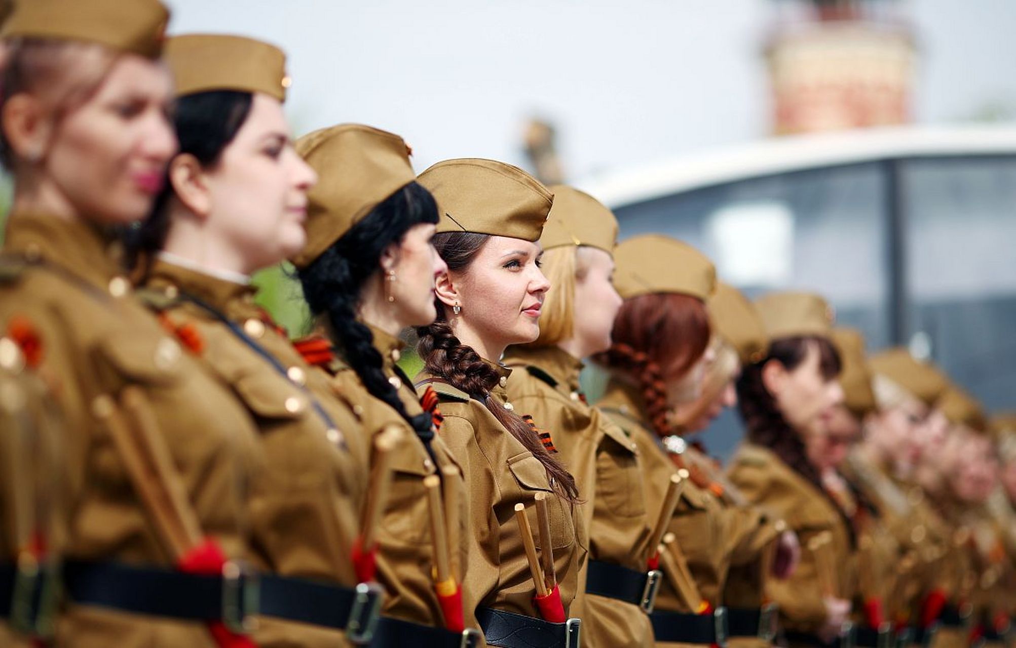 乌克兰女兵壁纸图片