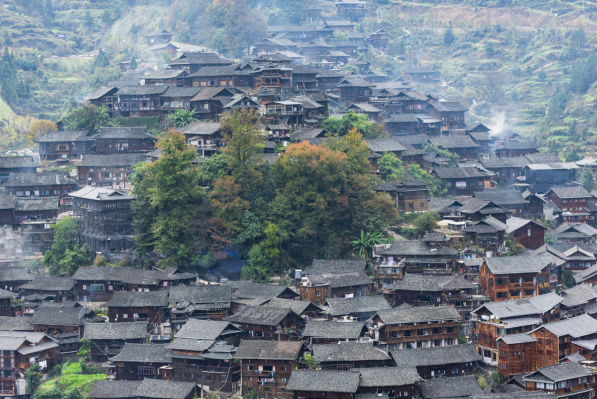 雷山县西江镇图片