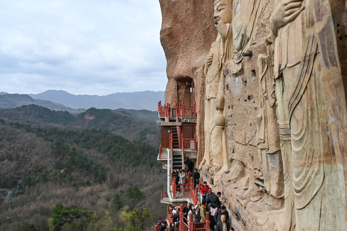 陕西·彬县  彬县大佛寺,石刻艺术的殿堂,历史的见证者