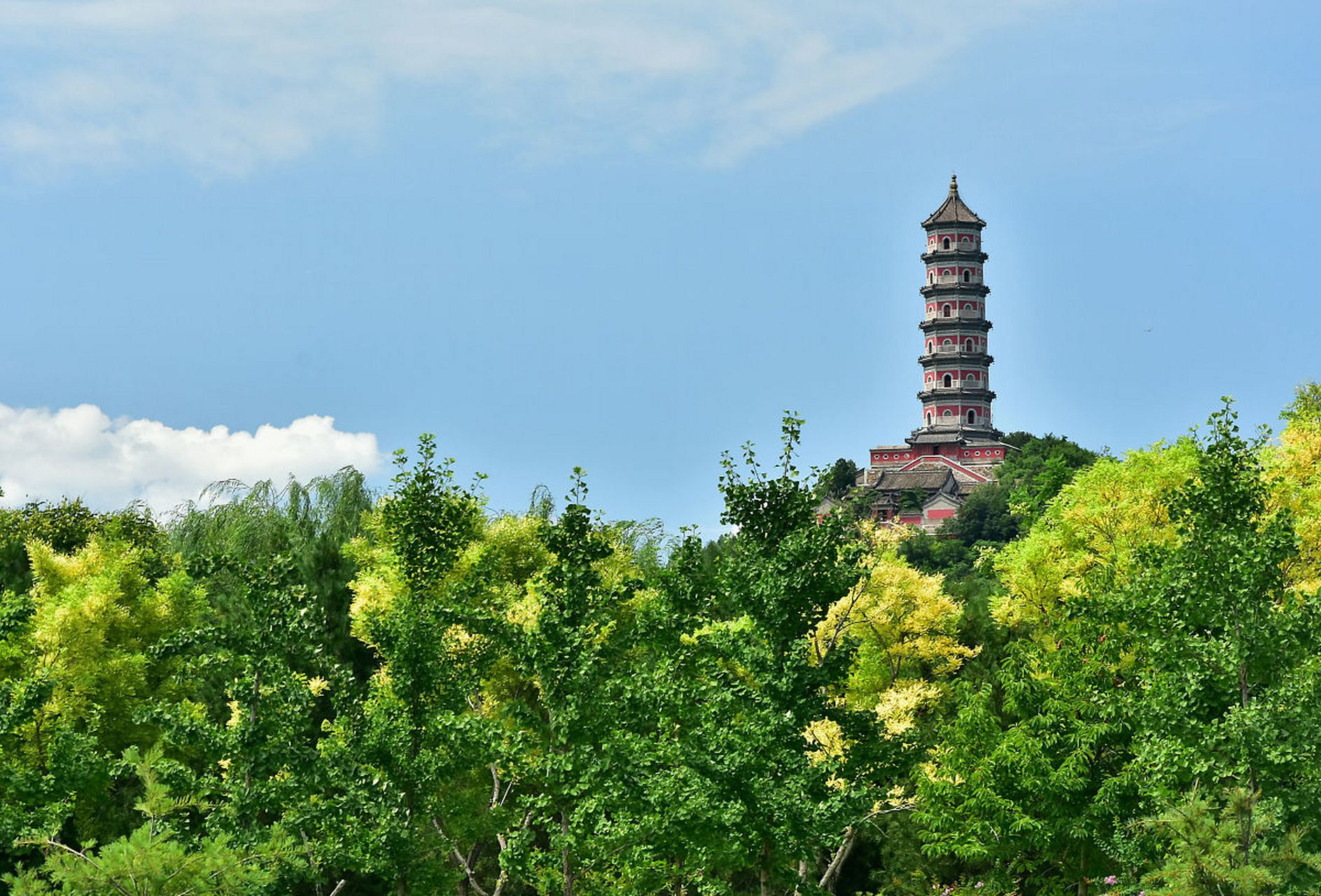 红山公园,是赤峰市民周末最喜爱的游玩之地之一.