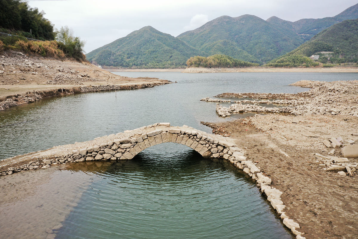 象山上张水库一处引人入胜的旅游之地