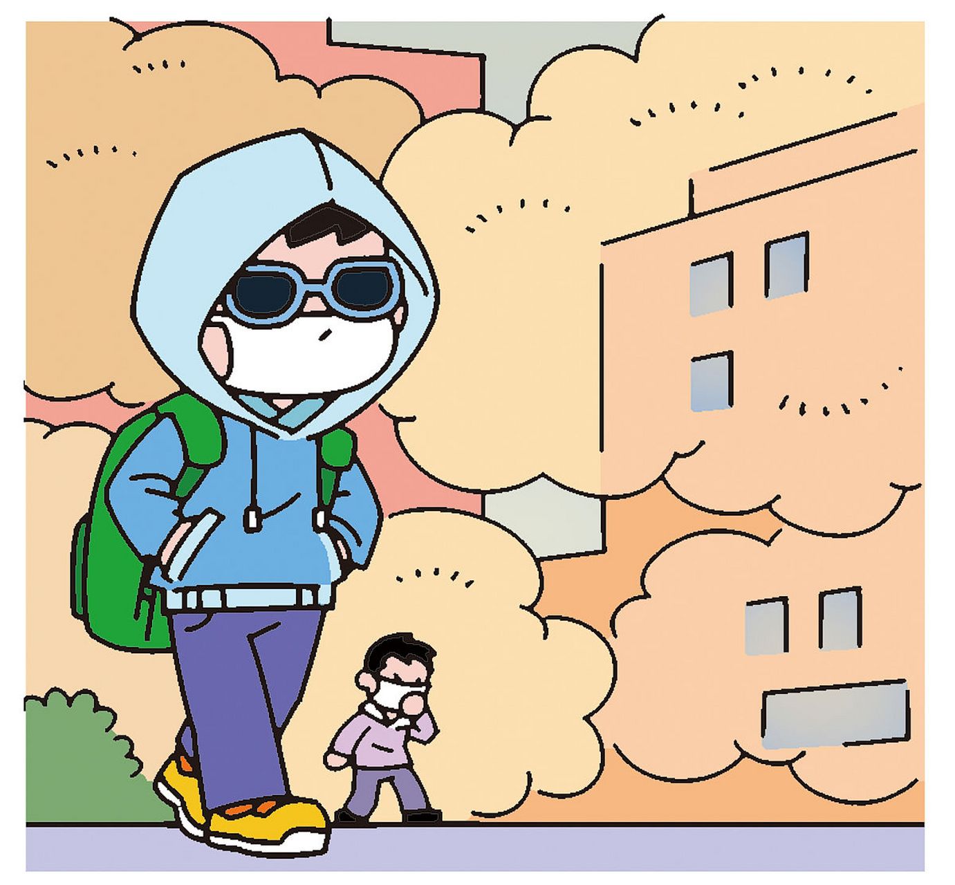 干旱,风大,植被稀少都集中在春天,所以春季是发生沙尘暴天气最多的