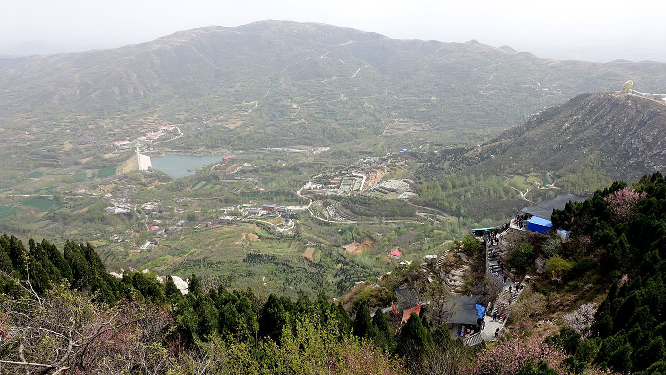 铜川药王山风景图片图片