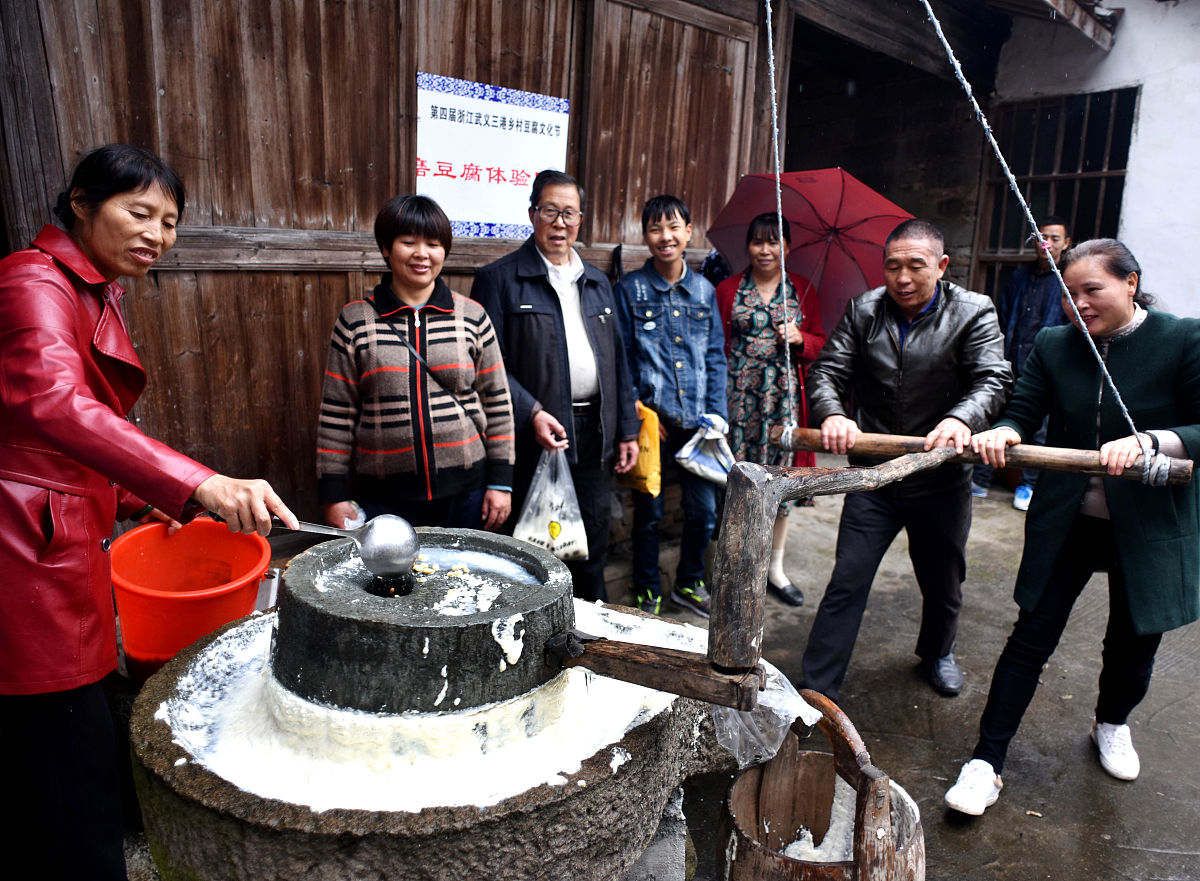 农村人打豆腐,一斤黄豆能打出多少斤豆腐?