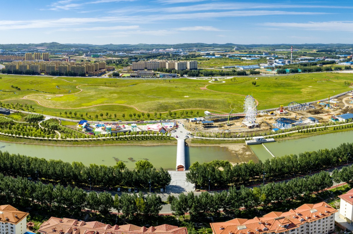 美丽的科尔沁镇