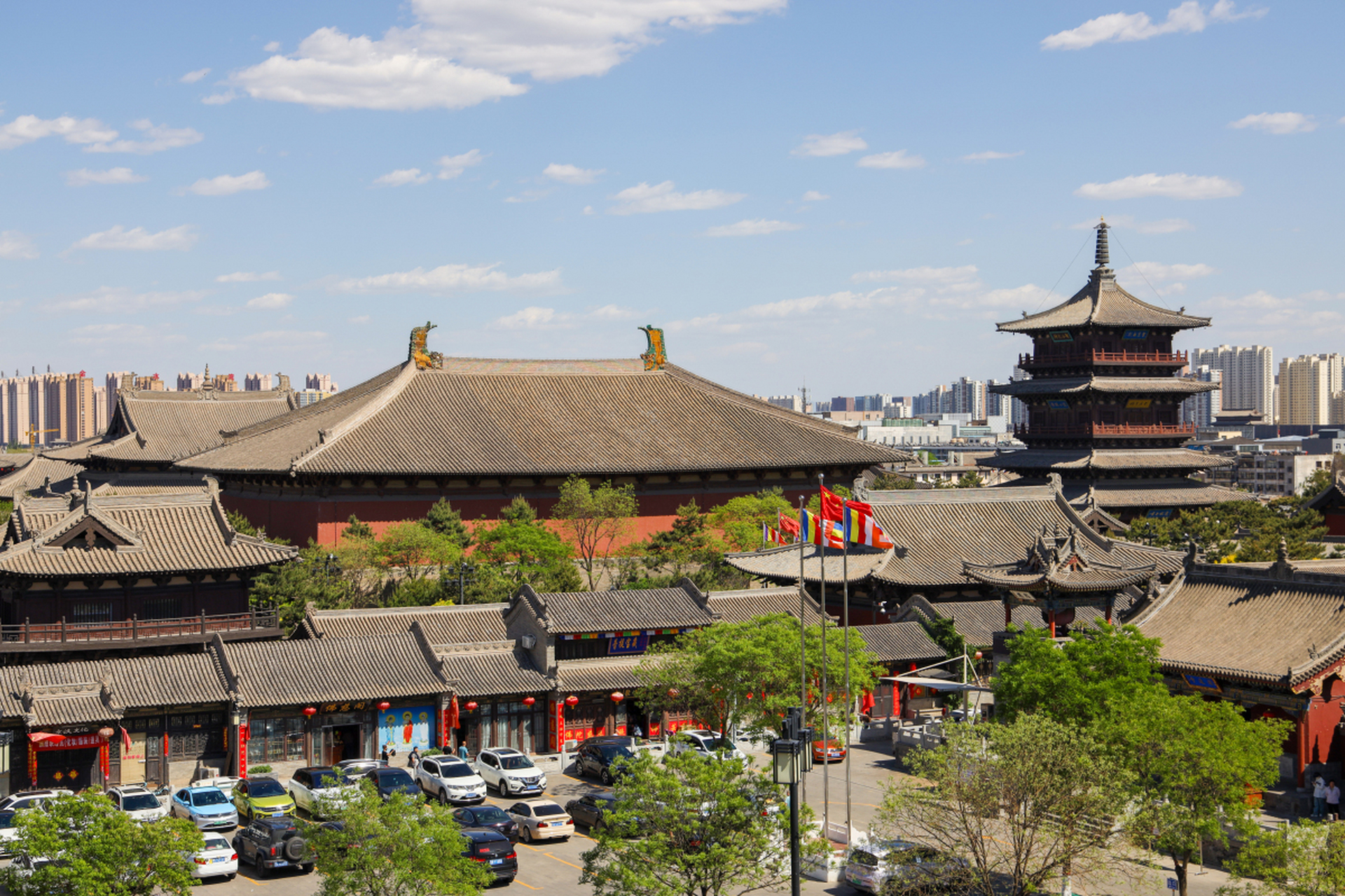 92 说到山西大同的华严寺,那可真是个让人心驰神往的地方!