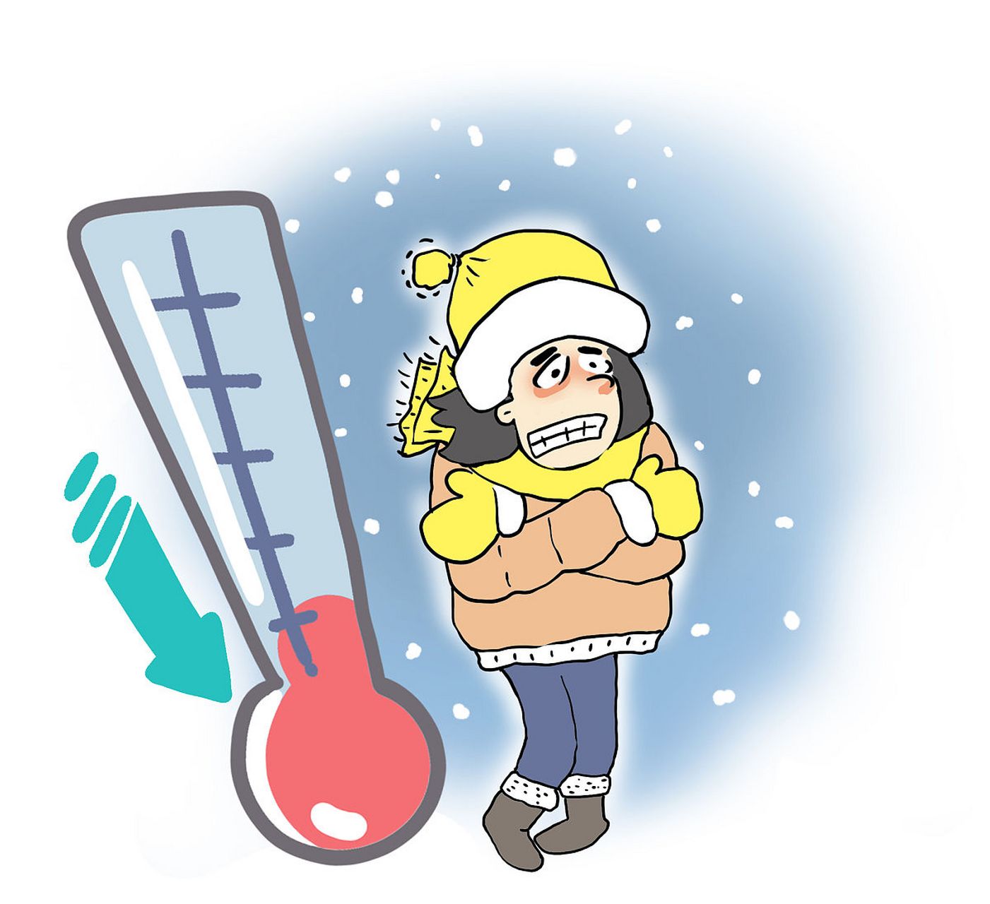 今日热点你咋看# 降温10℃!
