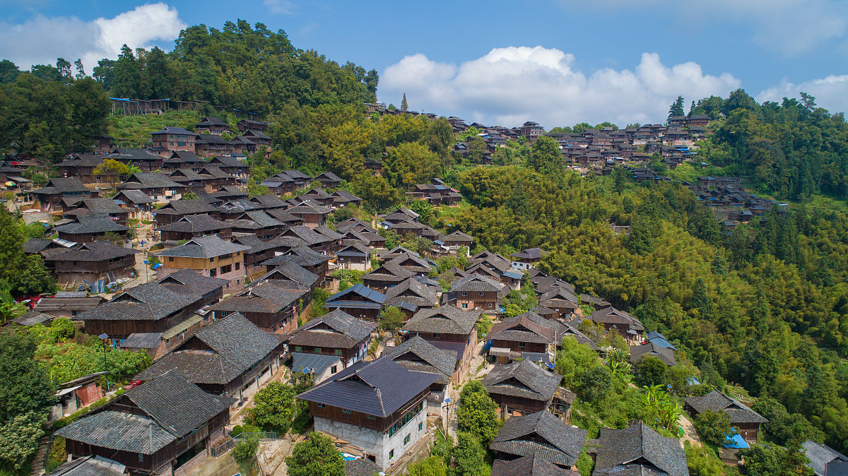 巫沙苗寨图片