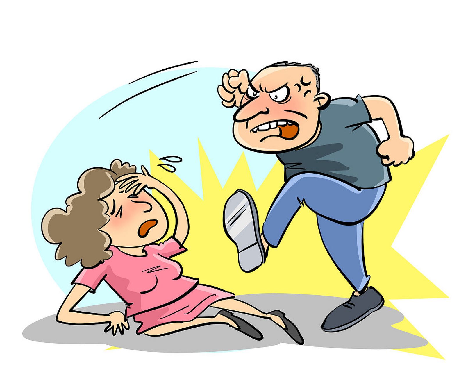 若没有顾及到两个孩子,被害