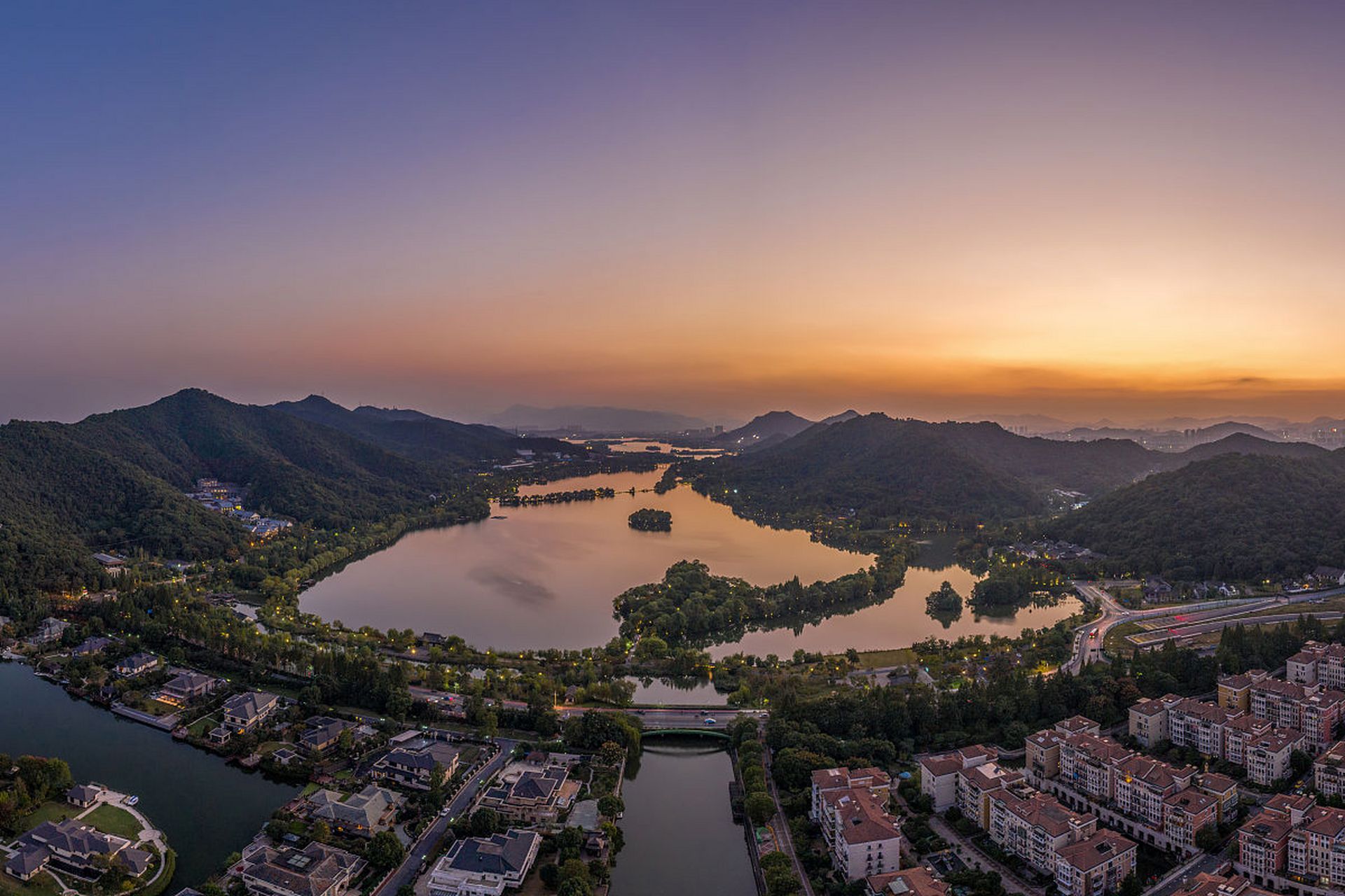 杭州湘湖景区图片图片