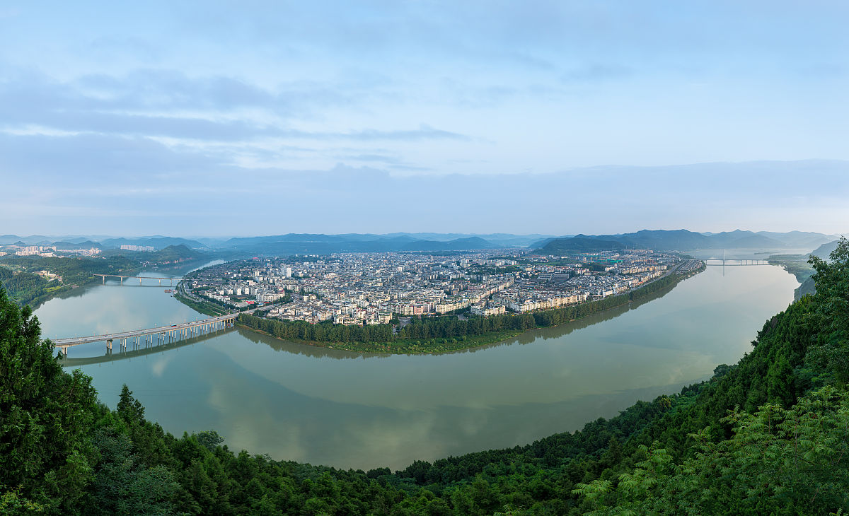 四川风景阆中古城