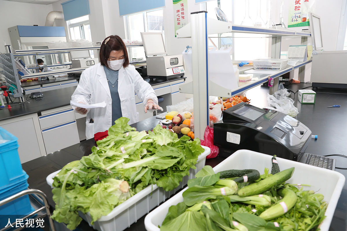 食品检查员照片图片