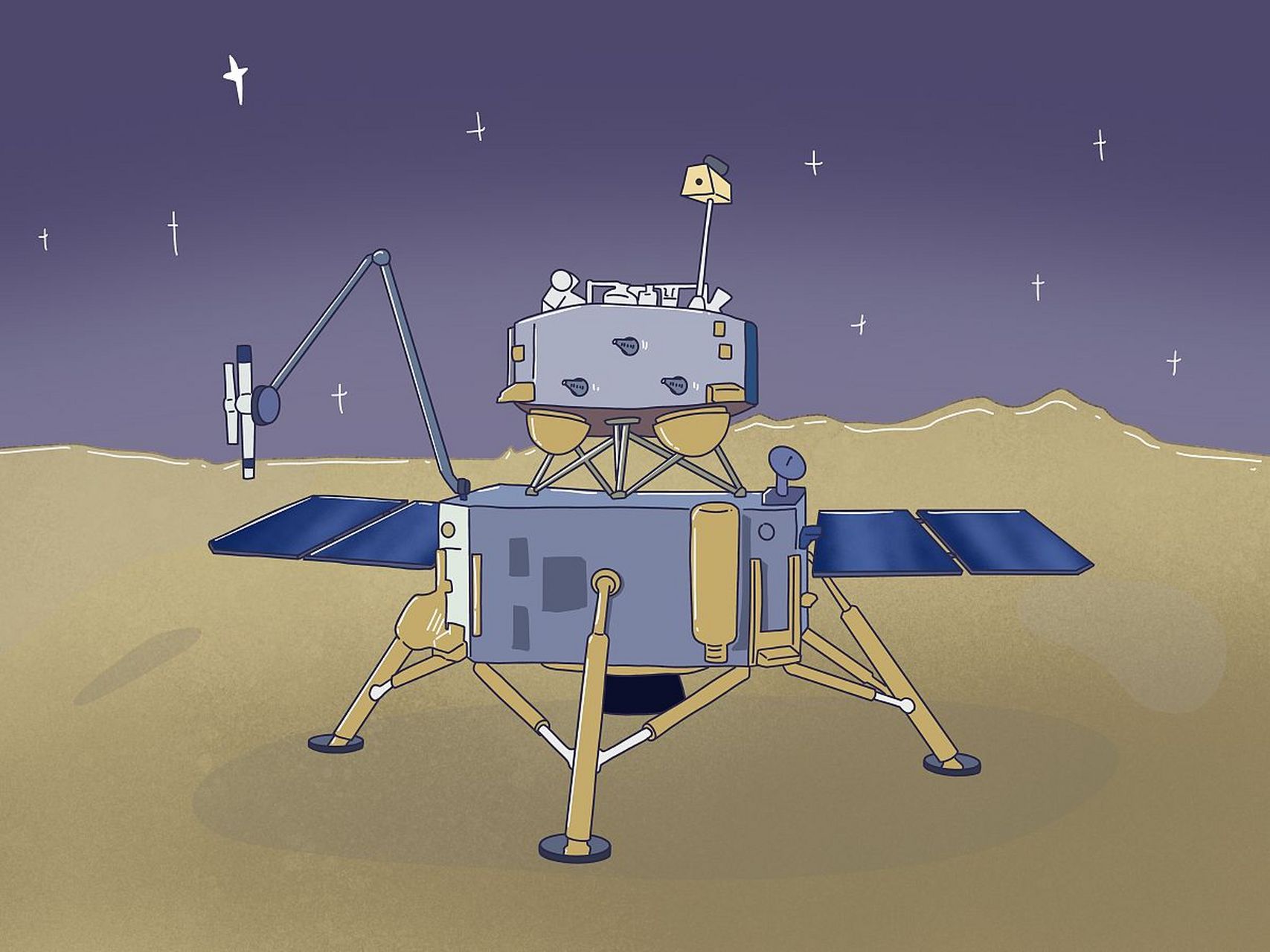 嫦娥八号探测器图片