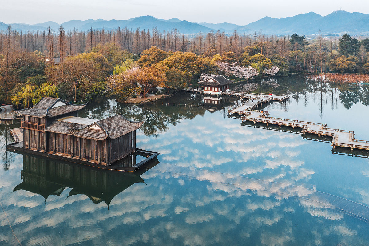 浙江杭州西湖风景