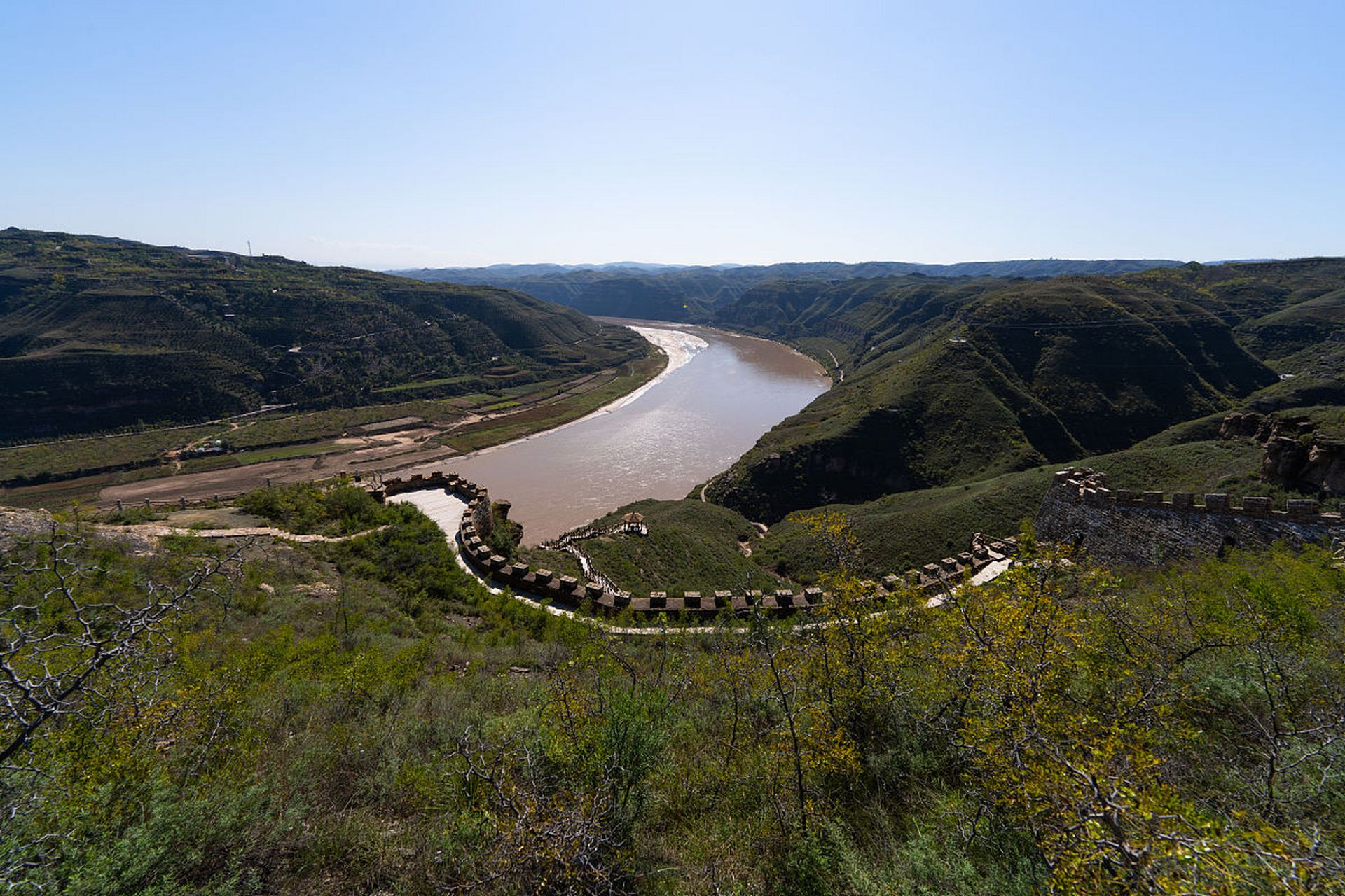 99 陕西·延安   延川黄河乾坤湾,一处大自然的绝美画卷,在黄土高原