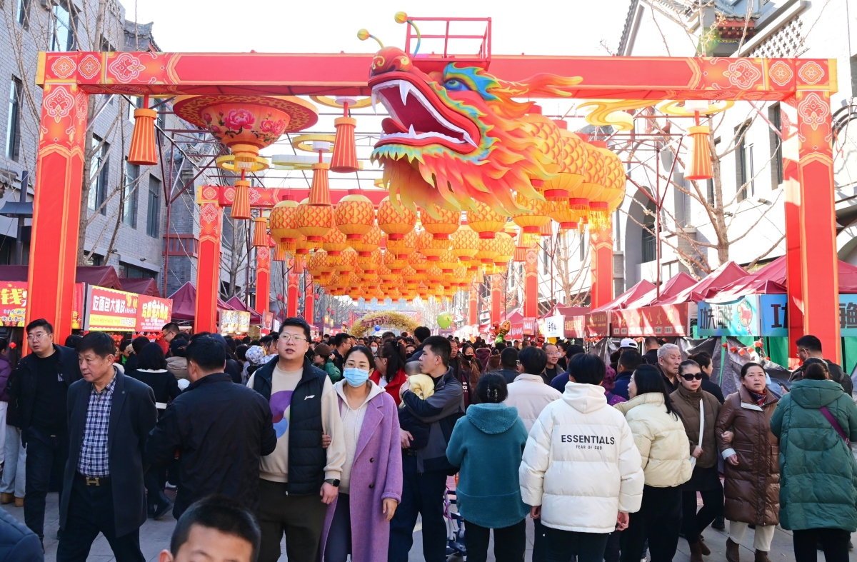 兰州老街的灯会图片