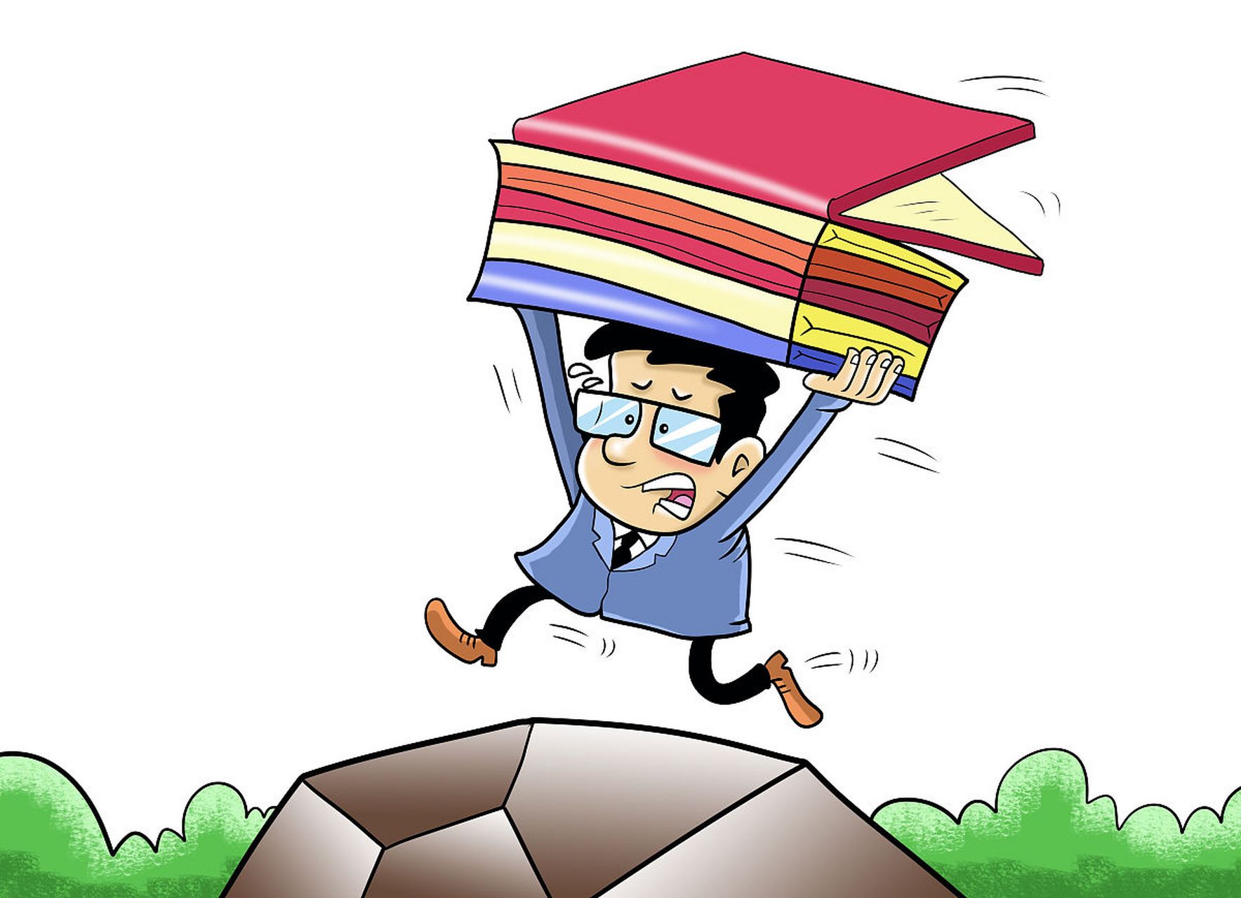 《正能量段子之绊脚石》所有的绊脚石,都可能成为以后惊喜的铺垫.