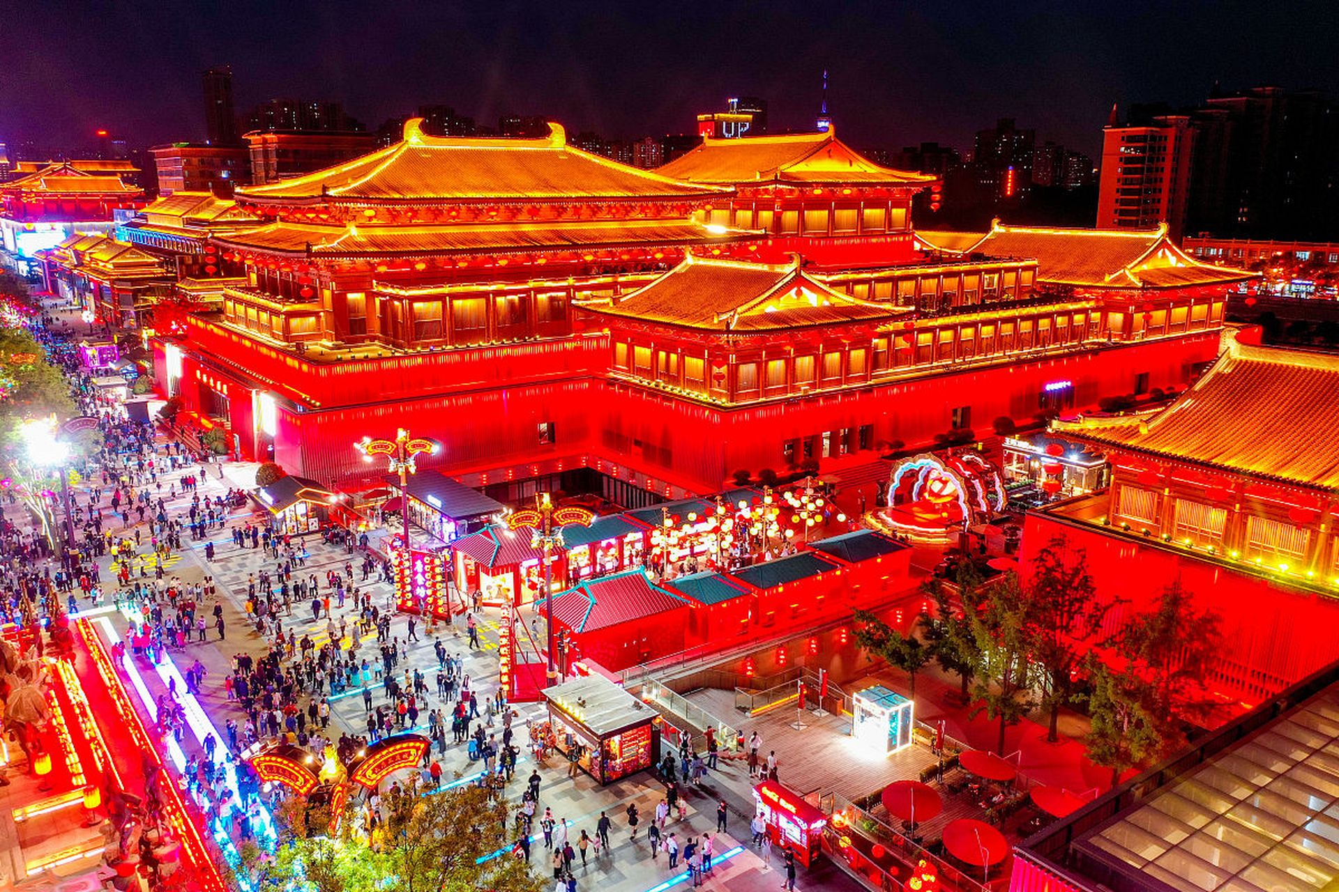 78穿越千年,梦回大唐78 —— 大唐不夜城旅游攻略96  96**