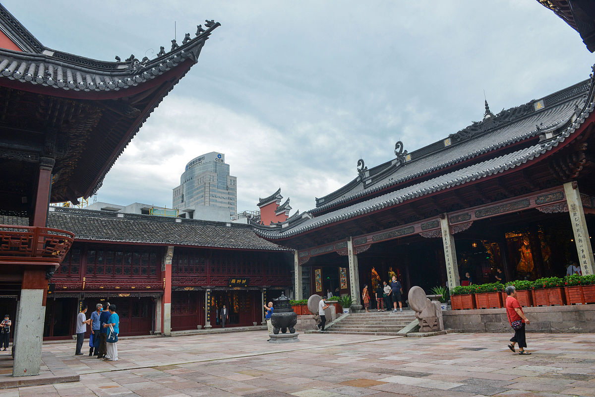 宁波慈城古县城的城隍庙,古色古香韵味足!