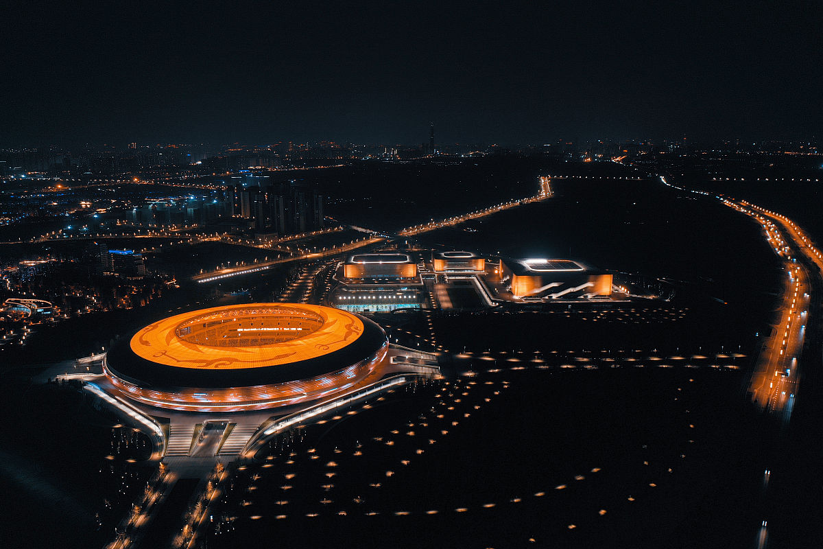 东安湖夜景图片图片