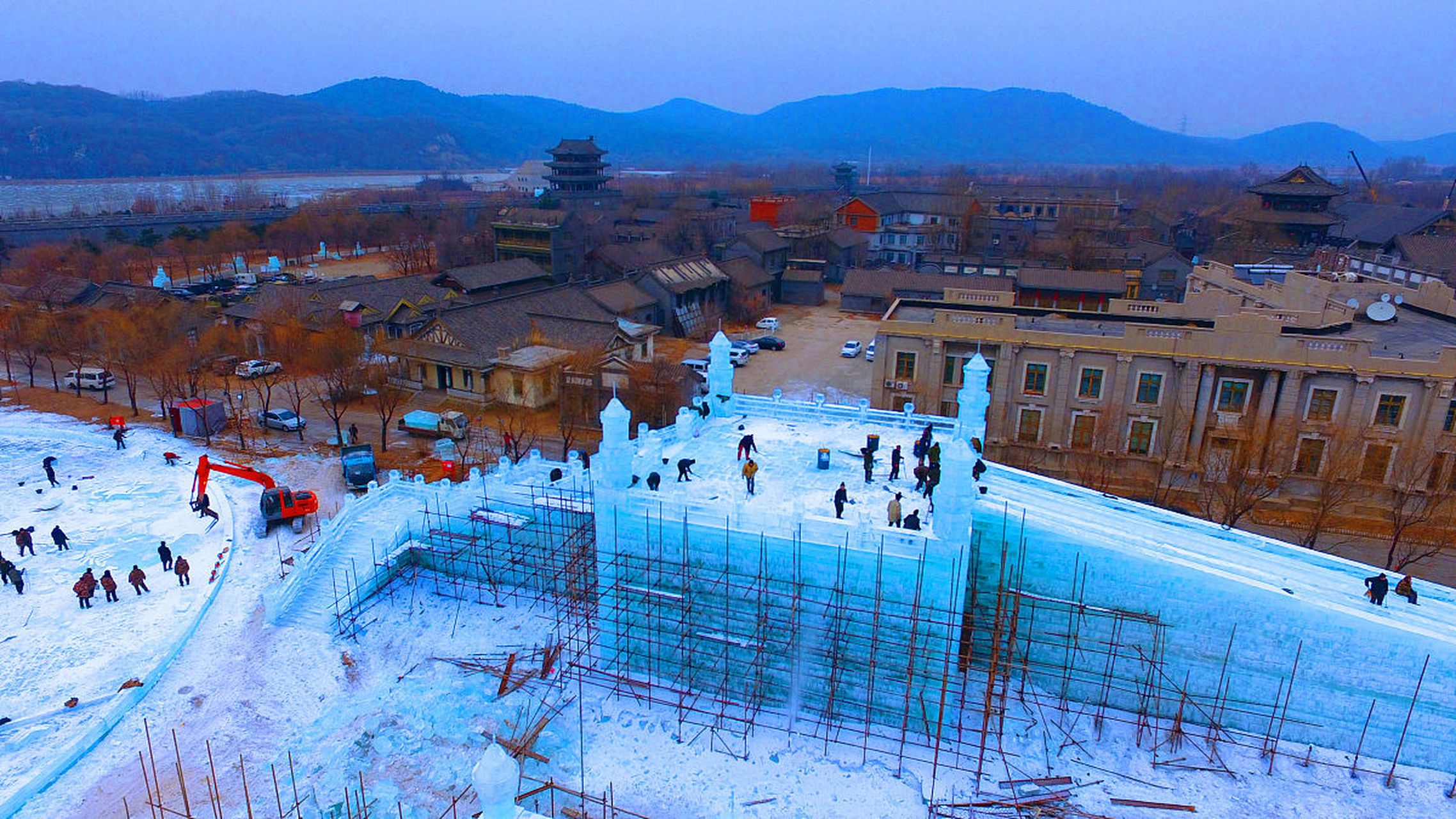 冬季旅游城市图片