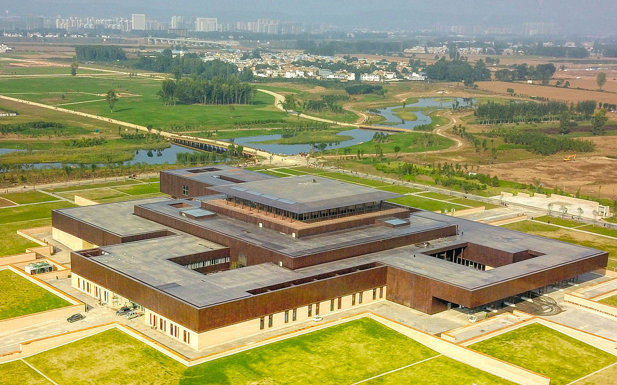 二里头遗址 二里头遗址位于河南洛阳.@文耀轩的动态