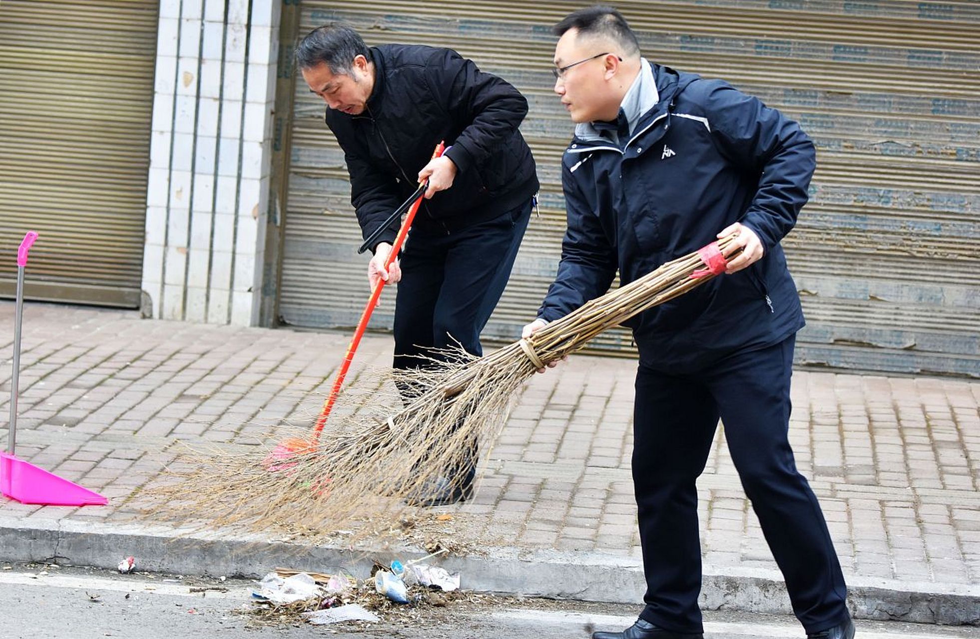 关于春节扫尘图片