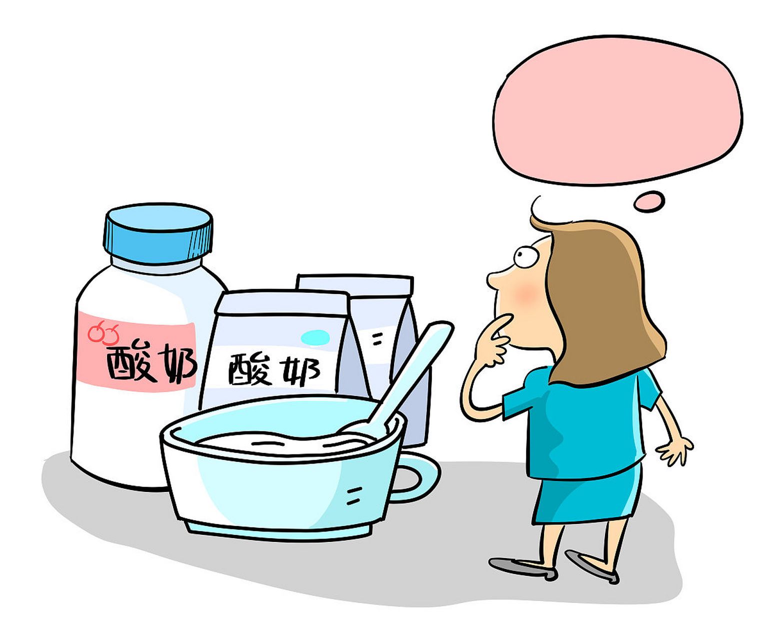 几乎所有的酸奶都是在乳酸菌(多为嗜热链球菌和保加利亚乳杆菌)的