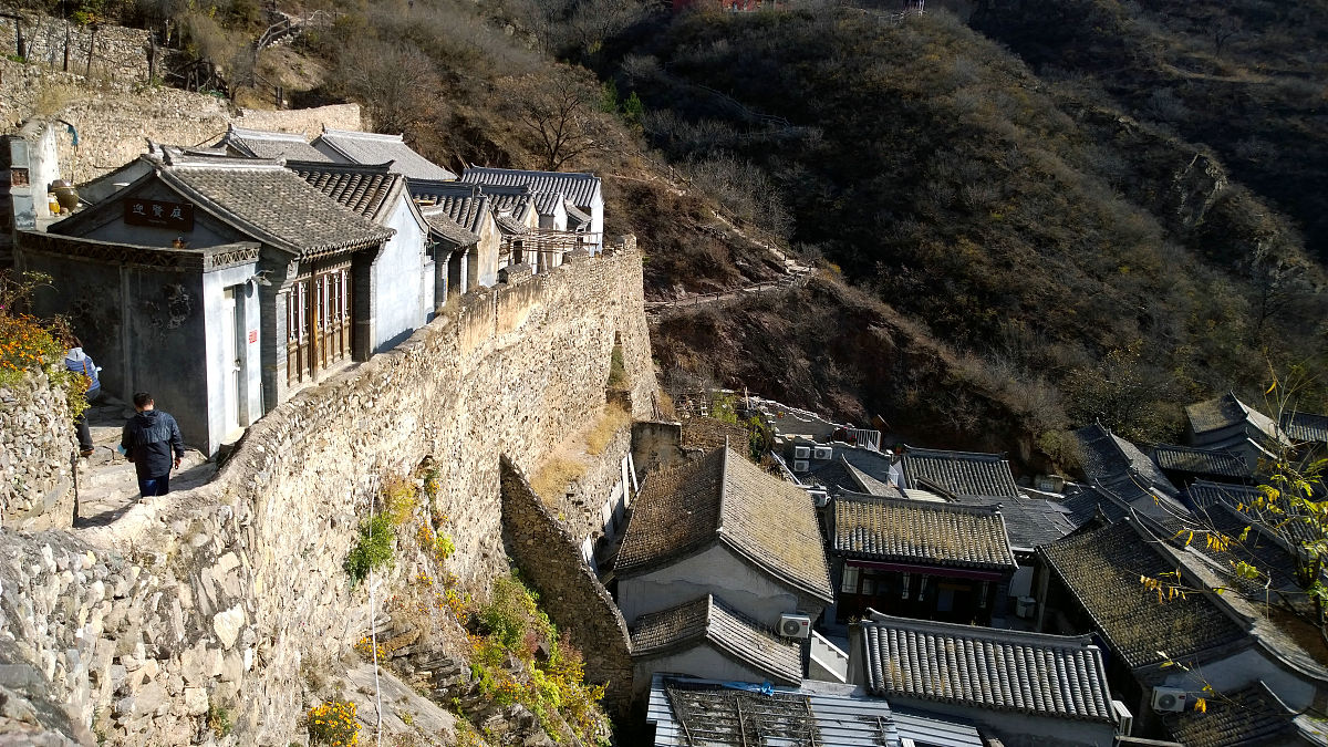 秋季的晋城市的龙门古镇风光如何?