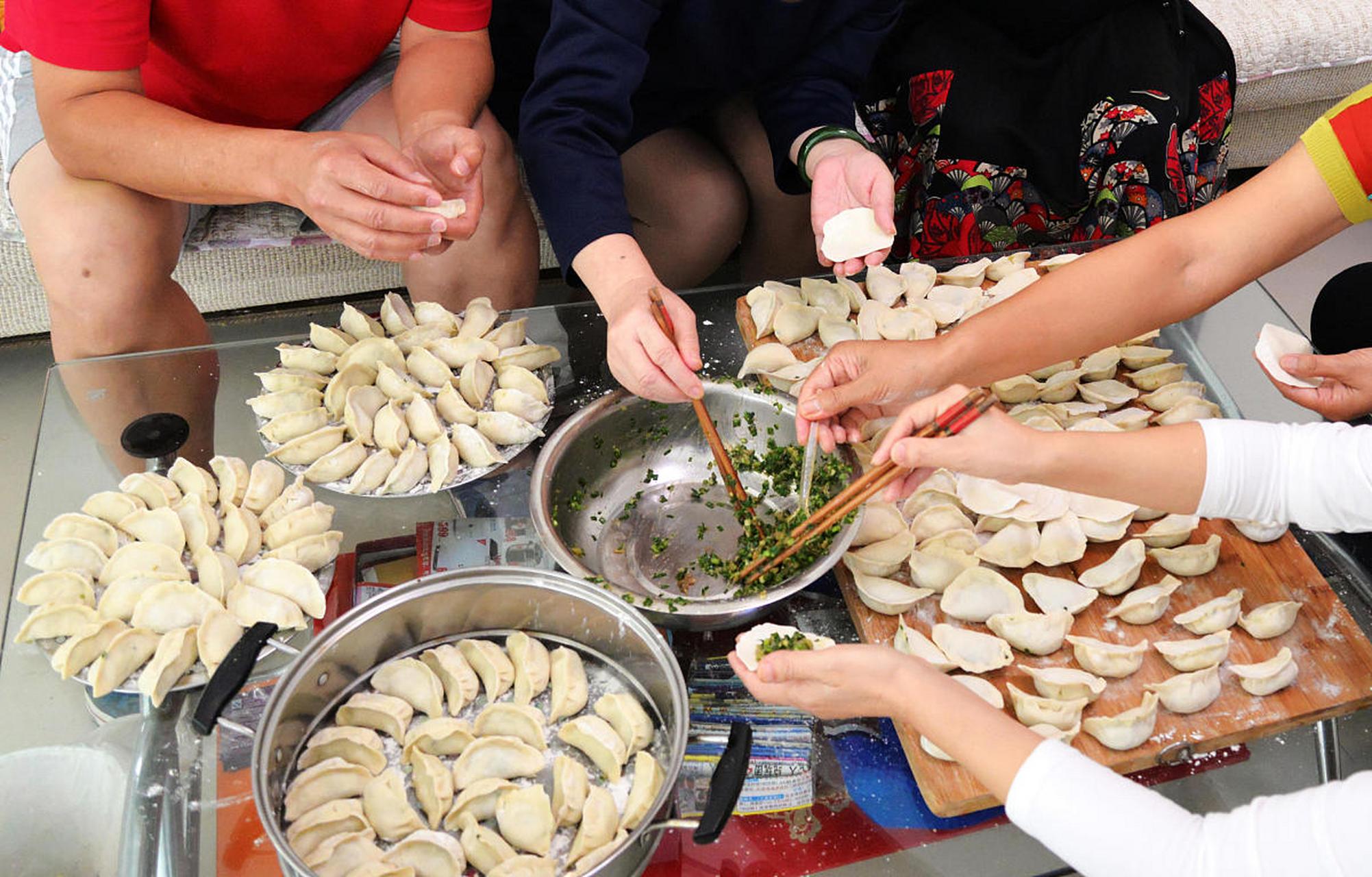 立冬将至,准备吃饺子咯