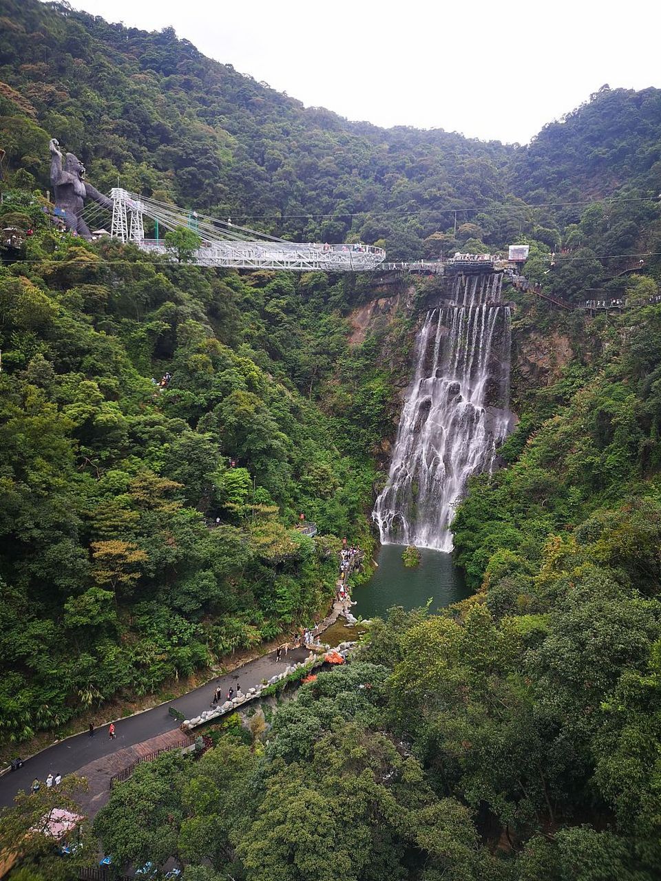 五一去白水寨,与仙女共舞 增城白水寨风景名胜区是广东难得一见的自然