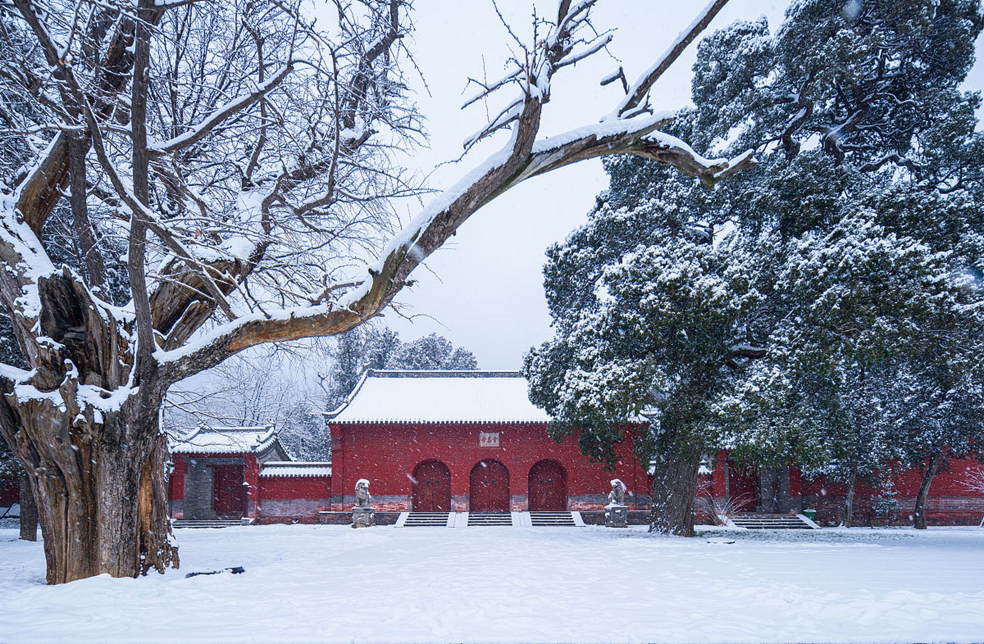 嵩山少林寺:位于河南省登封市,是中国佛教禅宗的发源地和武术的发源地
