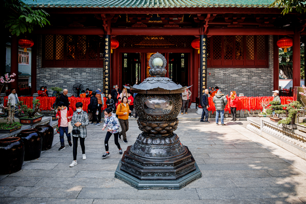 广州圆玄道观,花都深处的道教圣地  当我第一次踏入圆玄道观,我就被其