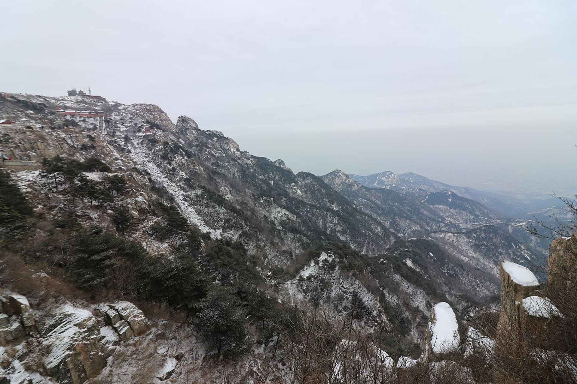 泰山全景 壁纸图片