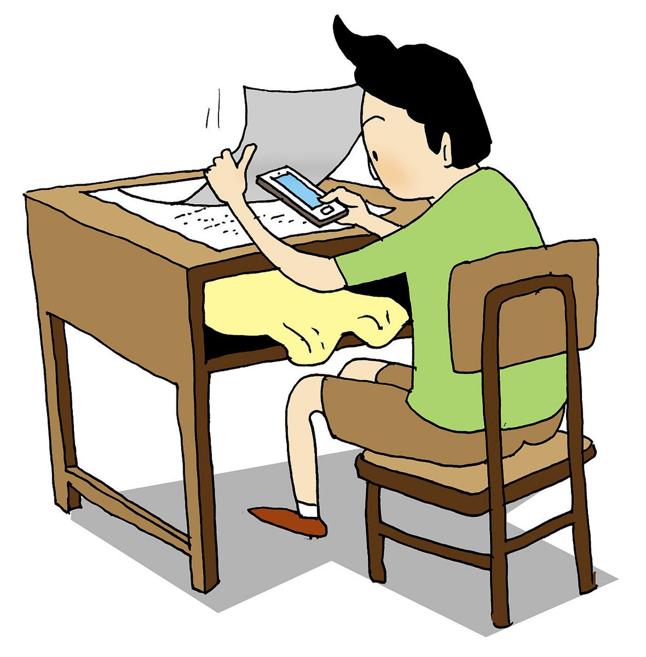 【社会百态】大学生期末考试作弊,把工作作没了  近
