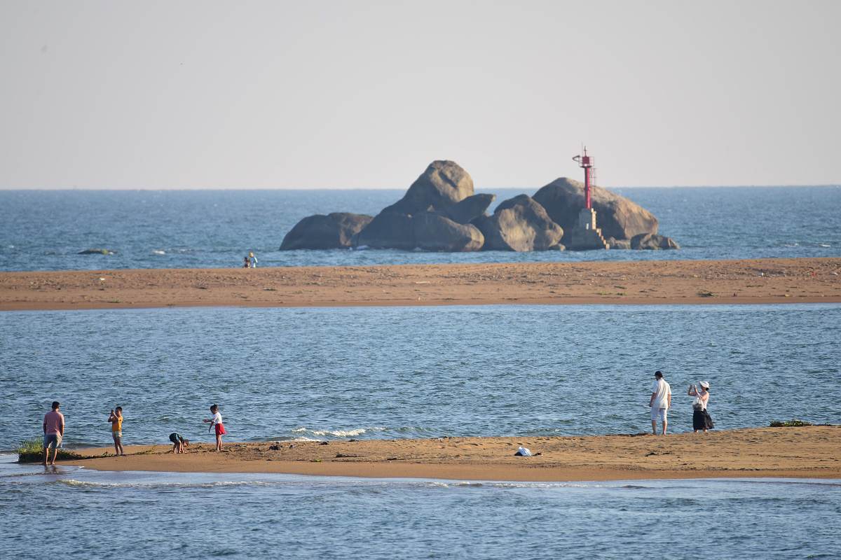 唐山湾三岛图片