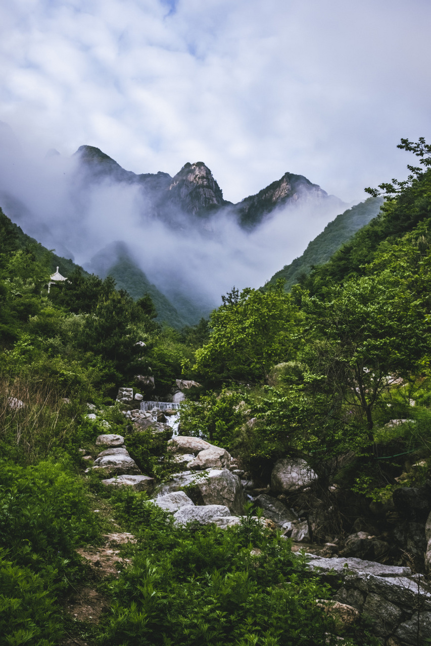 秦岭是中国五大山脉之一,横跨陕西和四川两省,是地理,文化和气候的分