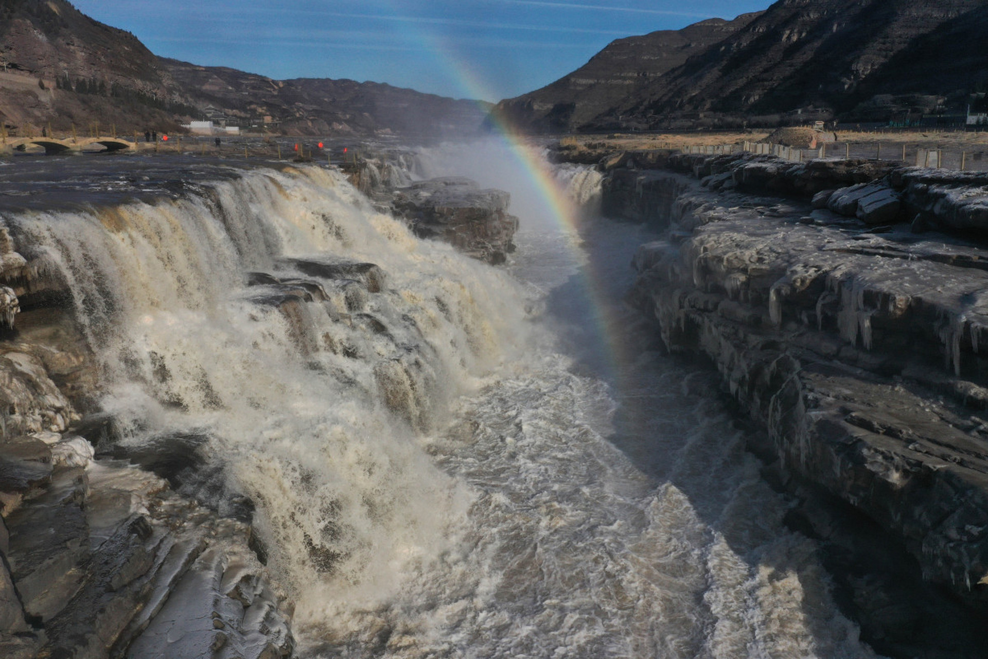 黄河壶口瀑布最佳观赏时间: 1.