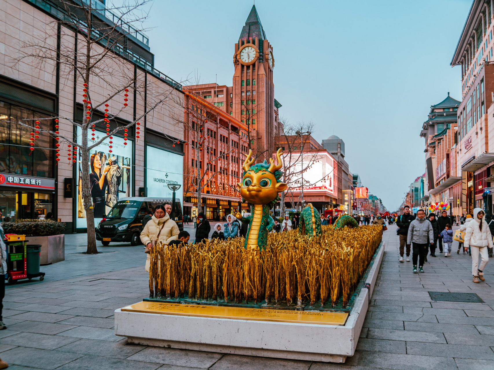 淮海路街景图片