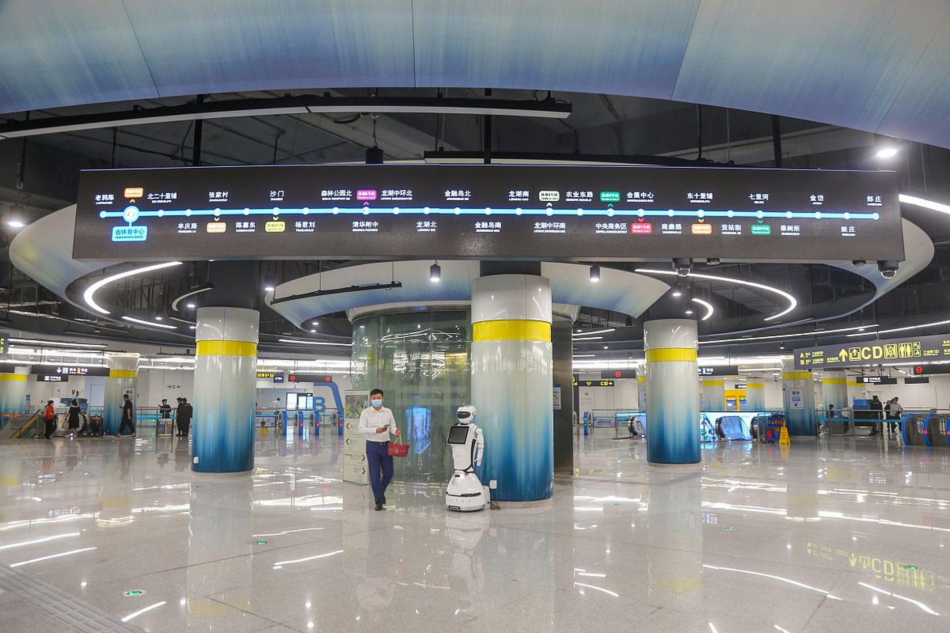 地铁2号线一期:贾河站——南四环站.