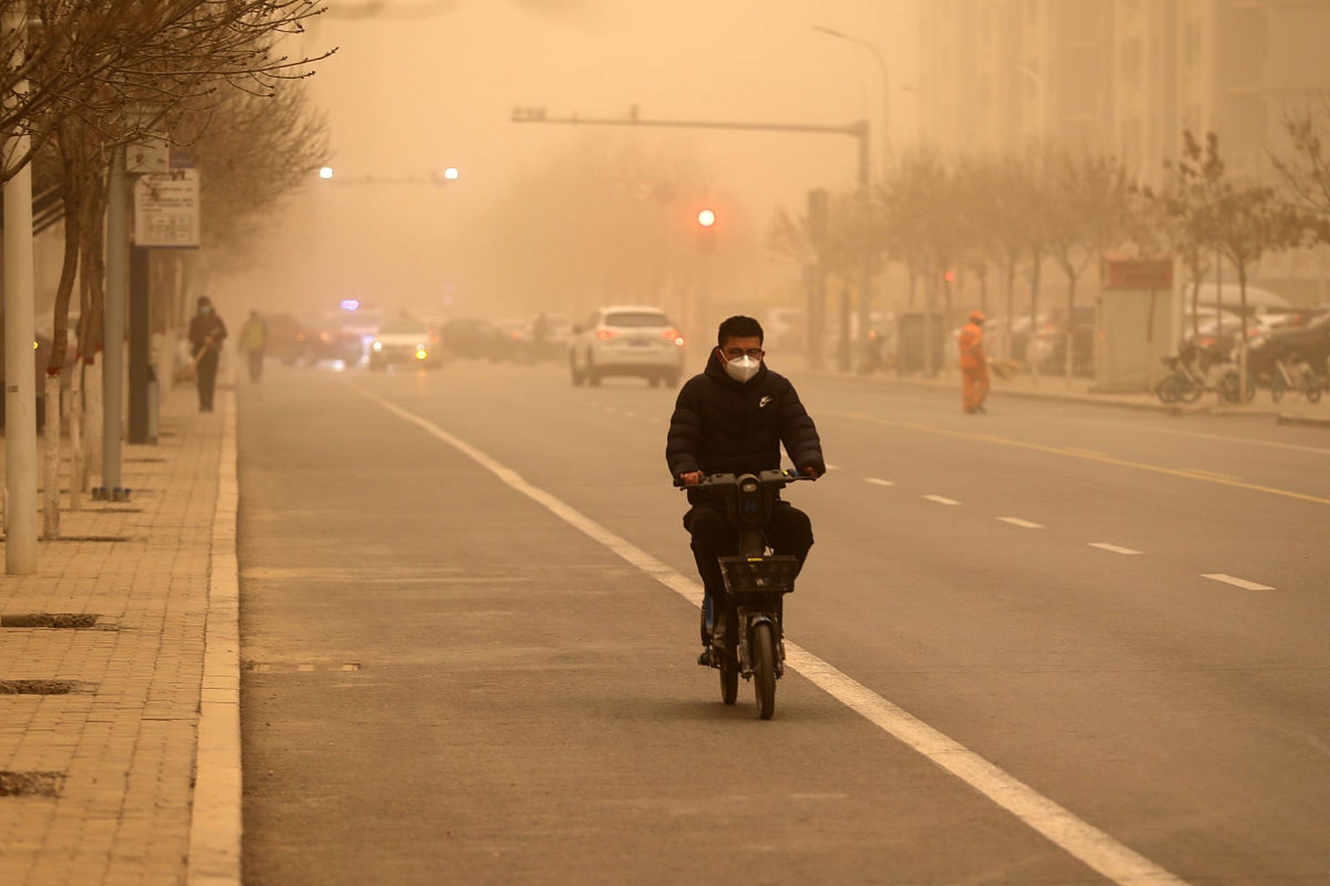 郑州的沙尘暴天气