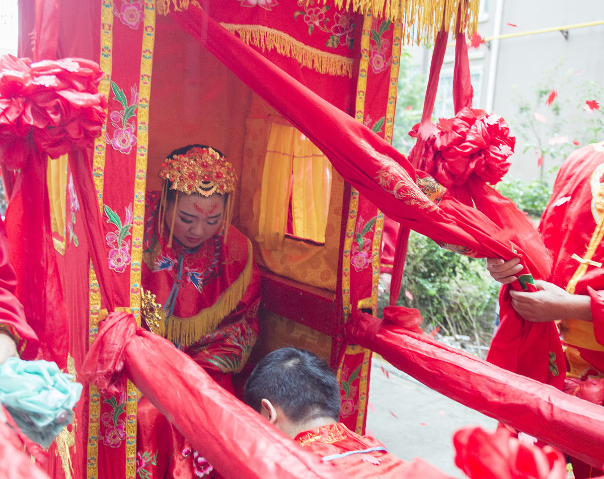 山西吕梁嫁女风俗图片