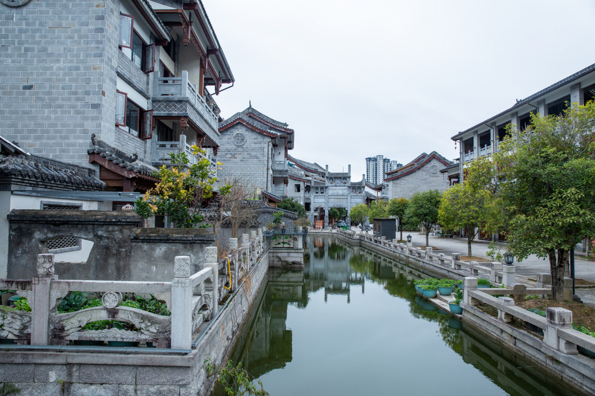 上海庄行老街图片