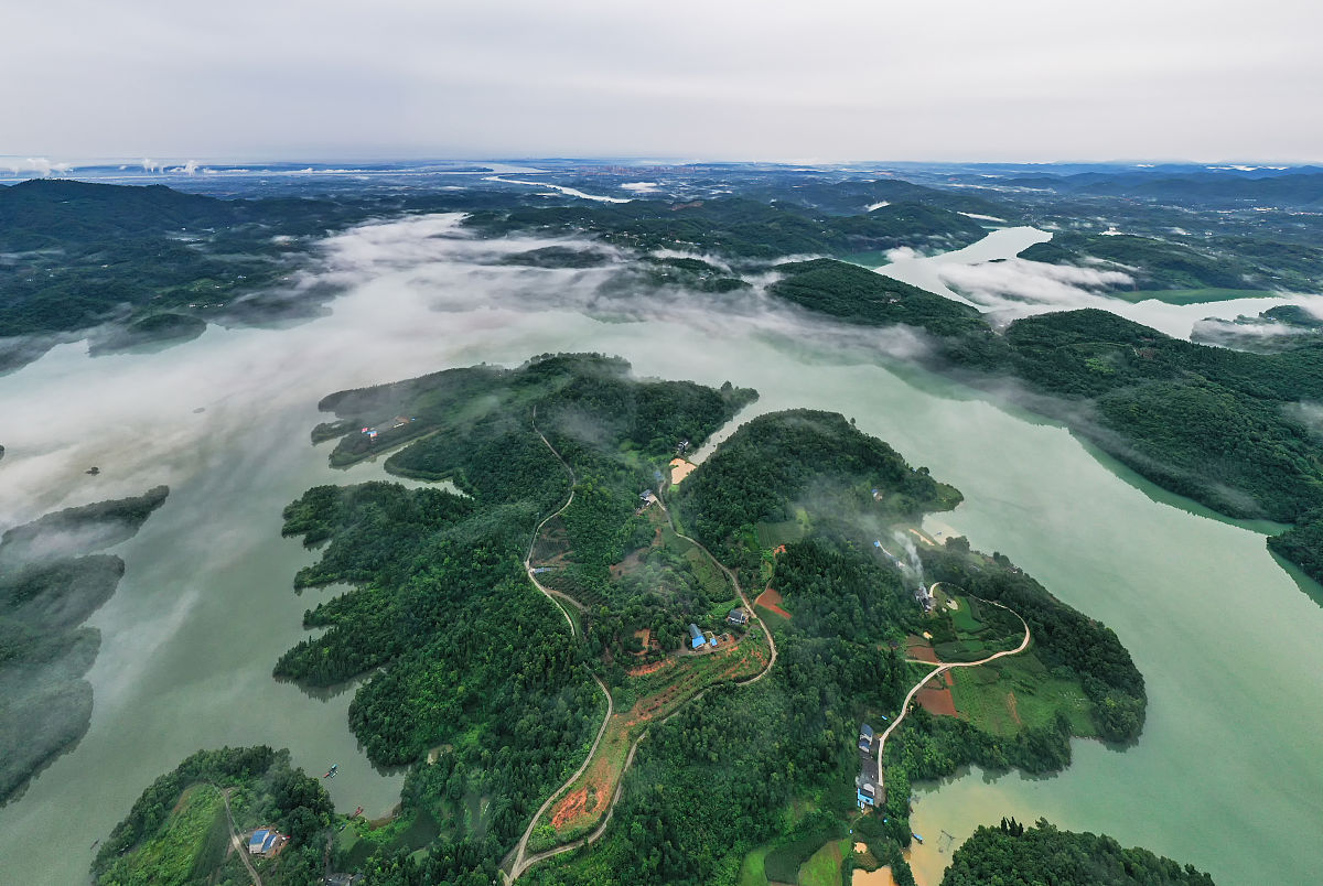 玄天湖景区图片