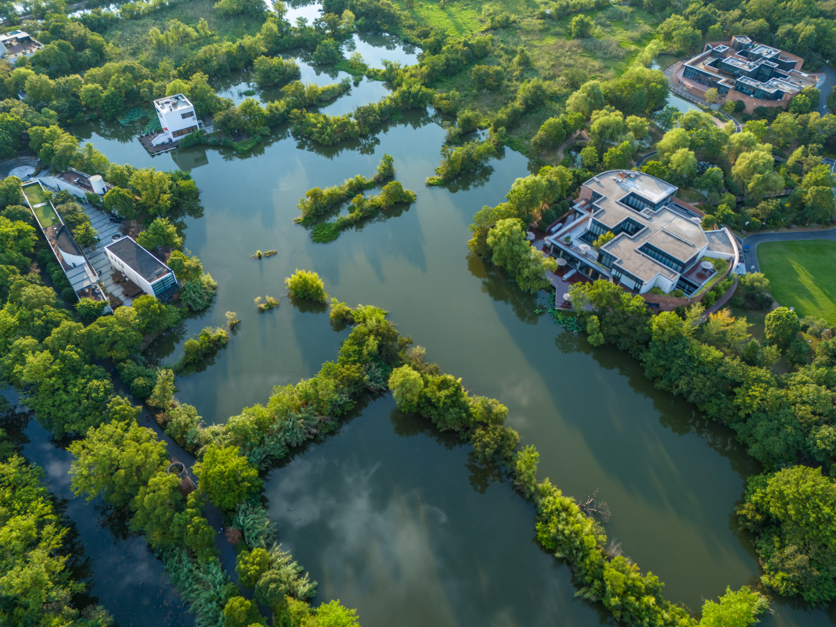 西溪湿地是中国第一个集城市湿地,农耕湿地,文化