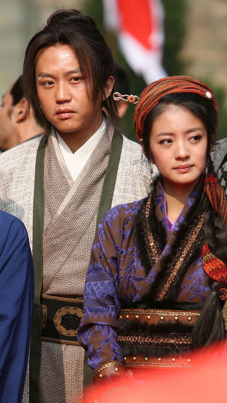 原来邓超和安以轩,竟然演过《倚天屠龙记》[左捂脸]!